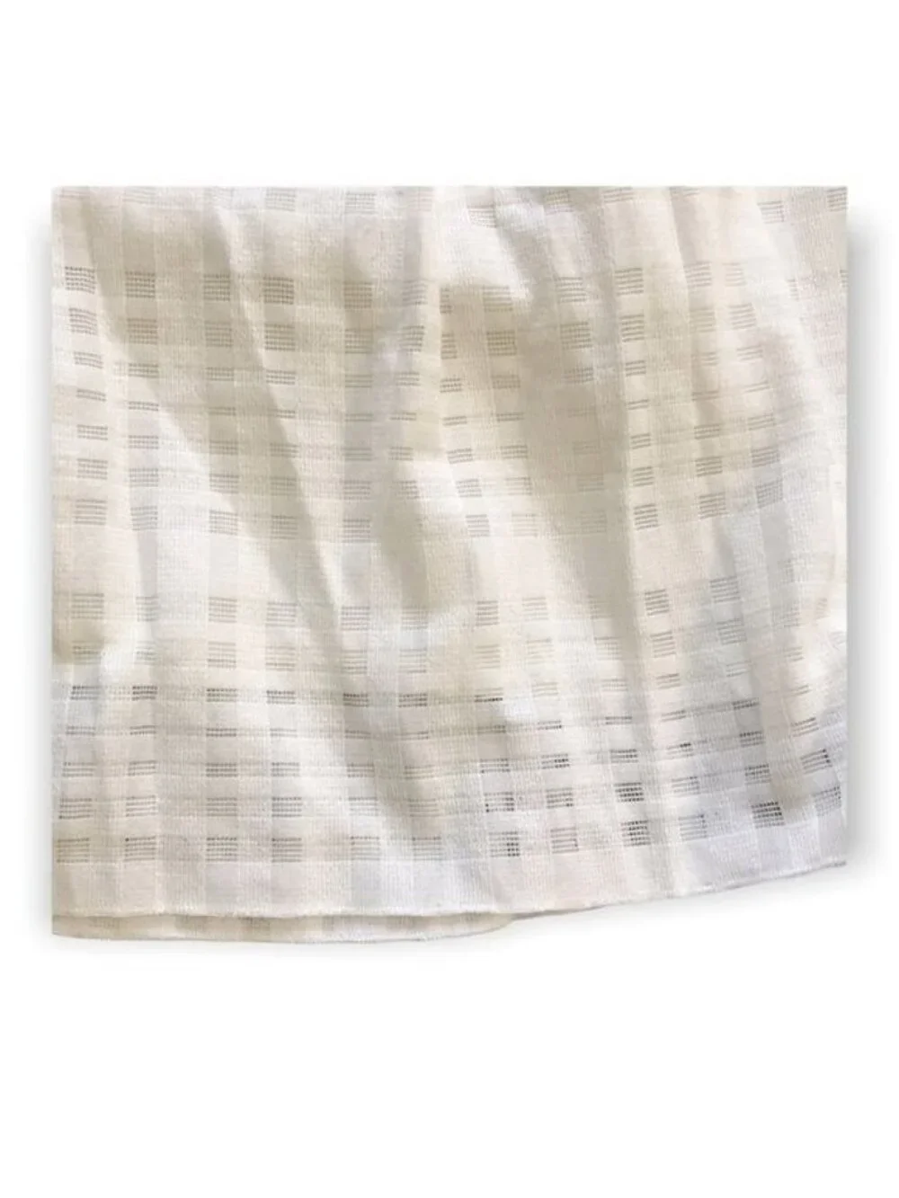 Vince white  checked pleated mini skirt, size 8 - Picture 8 of 10